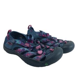 Keen Women's Newport H2 Outdoor Sandal Shoes Bungee 1017311 Navy Tie Dye Size 5